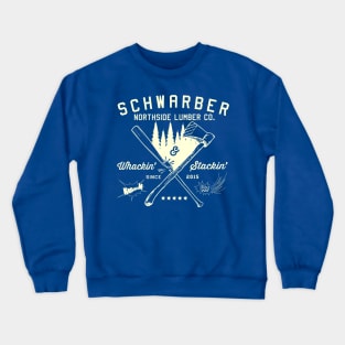 Schwarber North Side Lumber Co_Cream Crewneck Sweatshirt